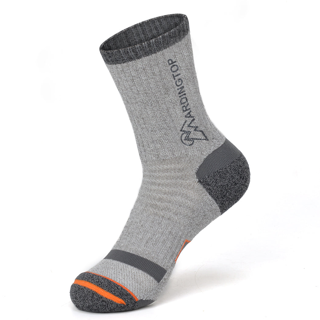 MARDINGTOP Hiking Socks, Cushion, Moisture Wicking, Arch Compression Boot Socks