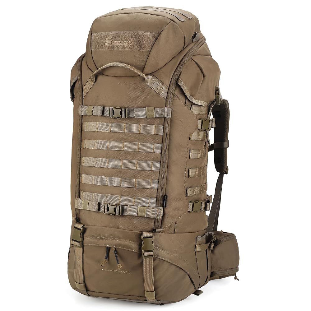 [M6729] 90L Hiking Internal Frame Backpack