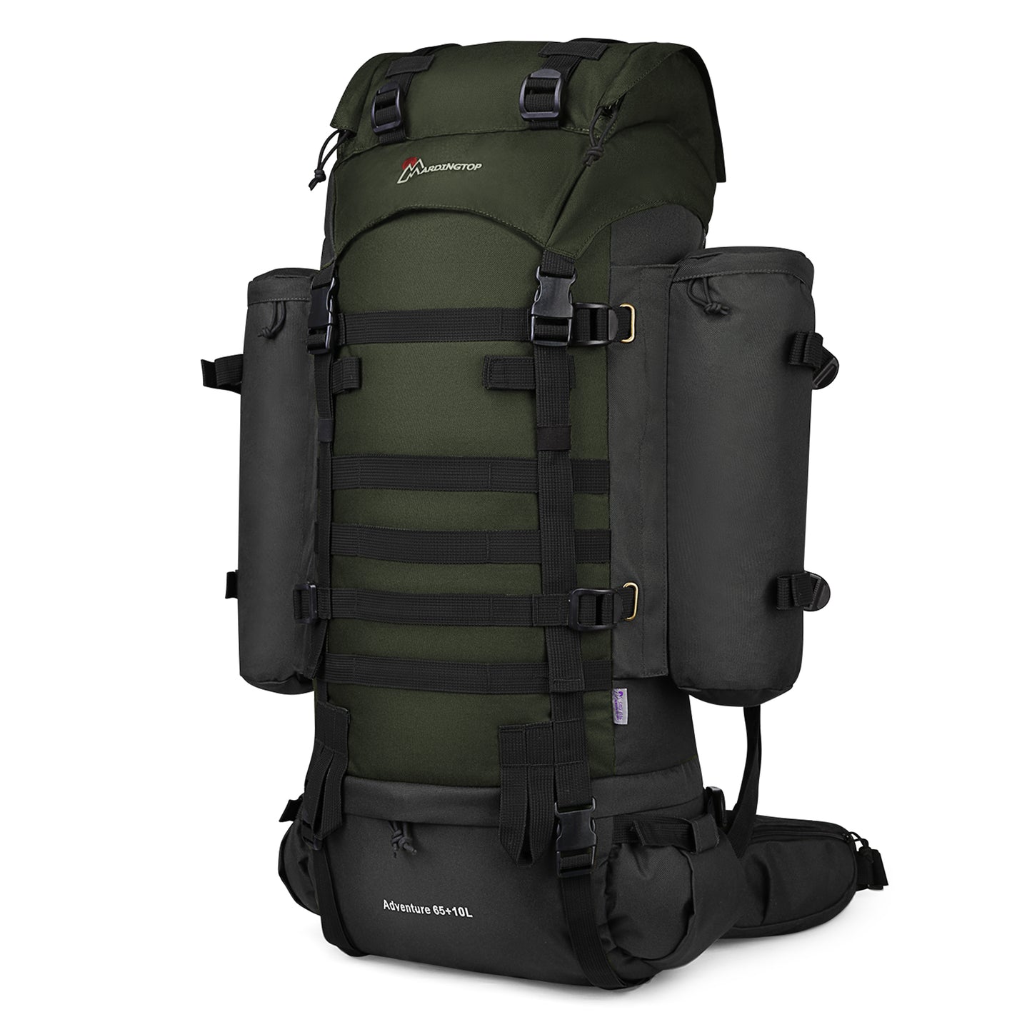 [M403] Mardingtop 65+10L Molle Hiking Internal Frame Backpacks with Rain Cover M403