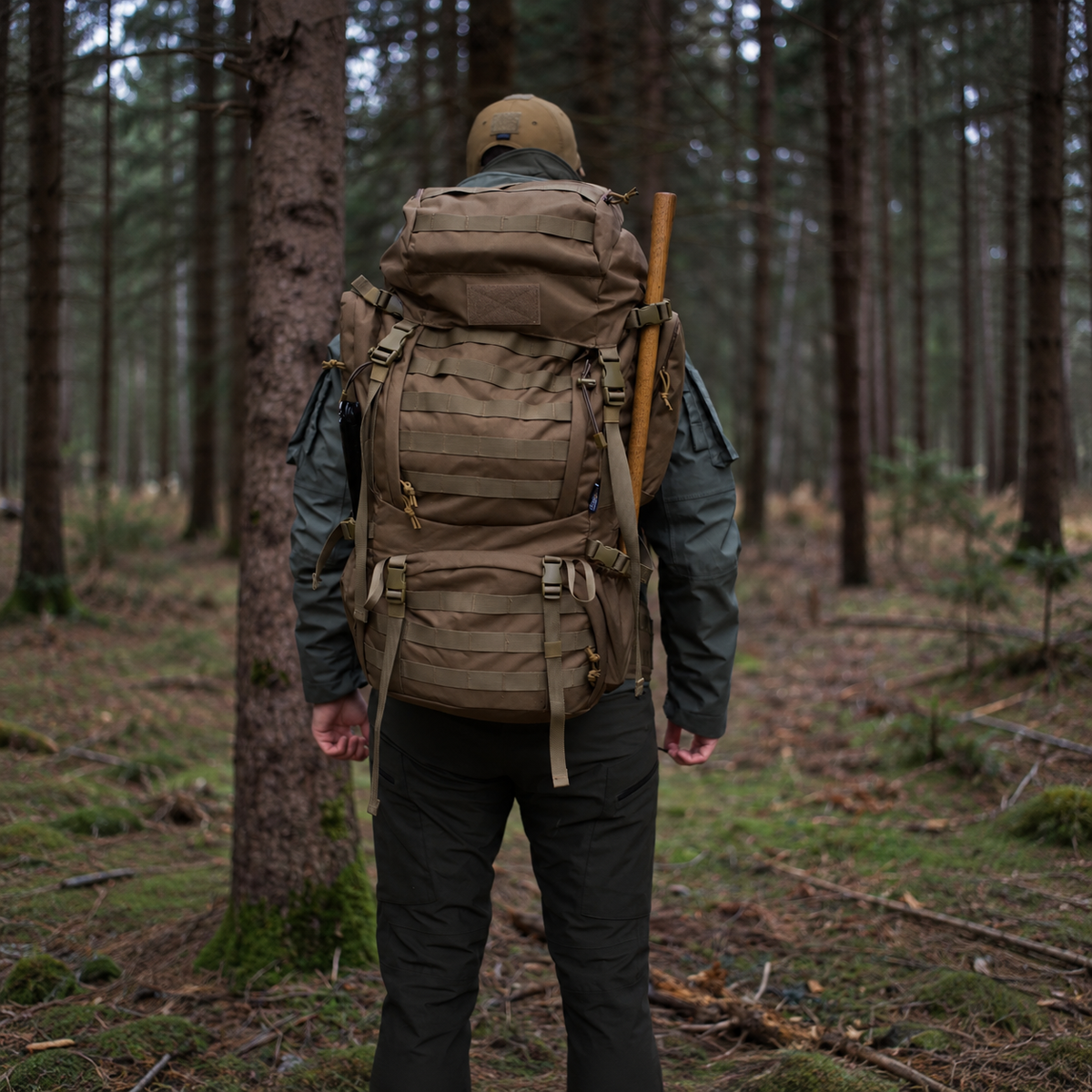 [M6226] 60L Internal Frame Hiking Backpack
