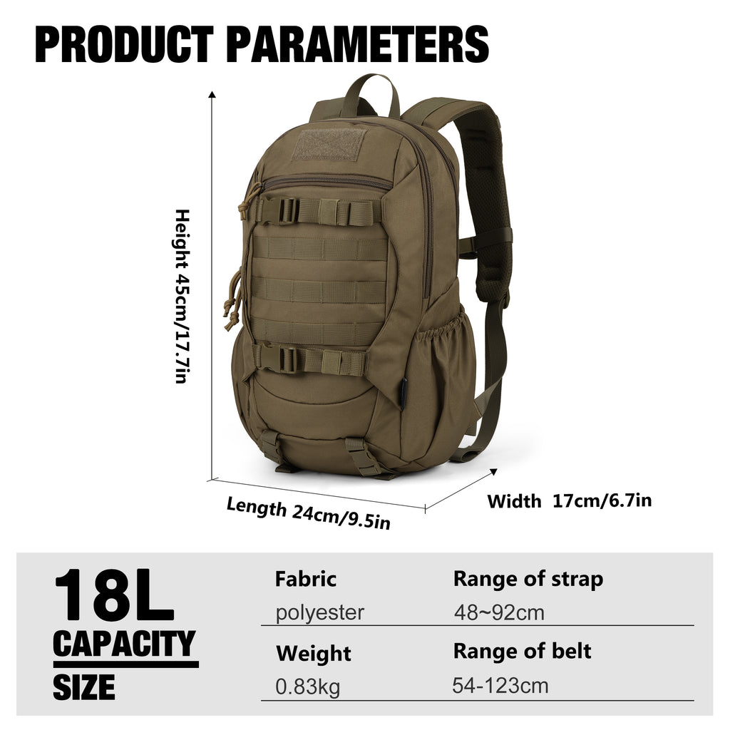 [M50554] 18L Tactical Daypack