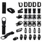 [ZSKJ01] Mardingtop 34 Pieces Tactical Molle Accessories Equipment Clip Strap for Tactical Backpacks