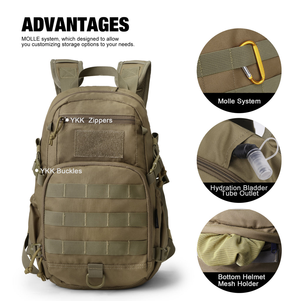 [G0003] 15L Tactical Cycling Backpack