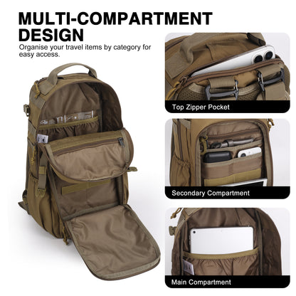 [G0039] 25L Convertible Tactical Backpack