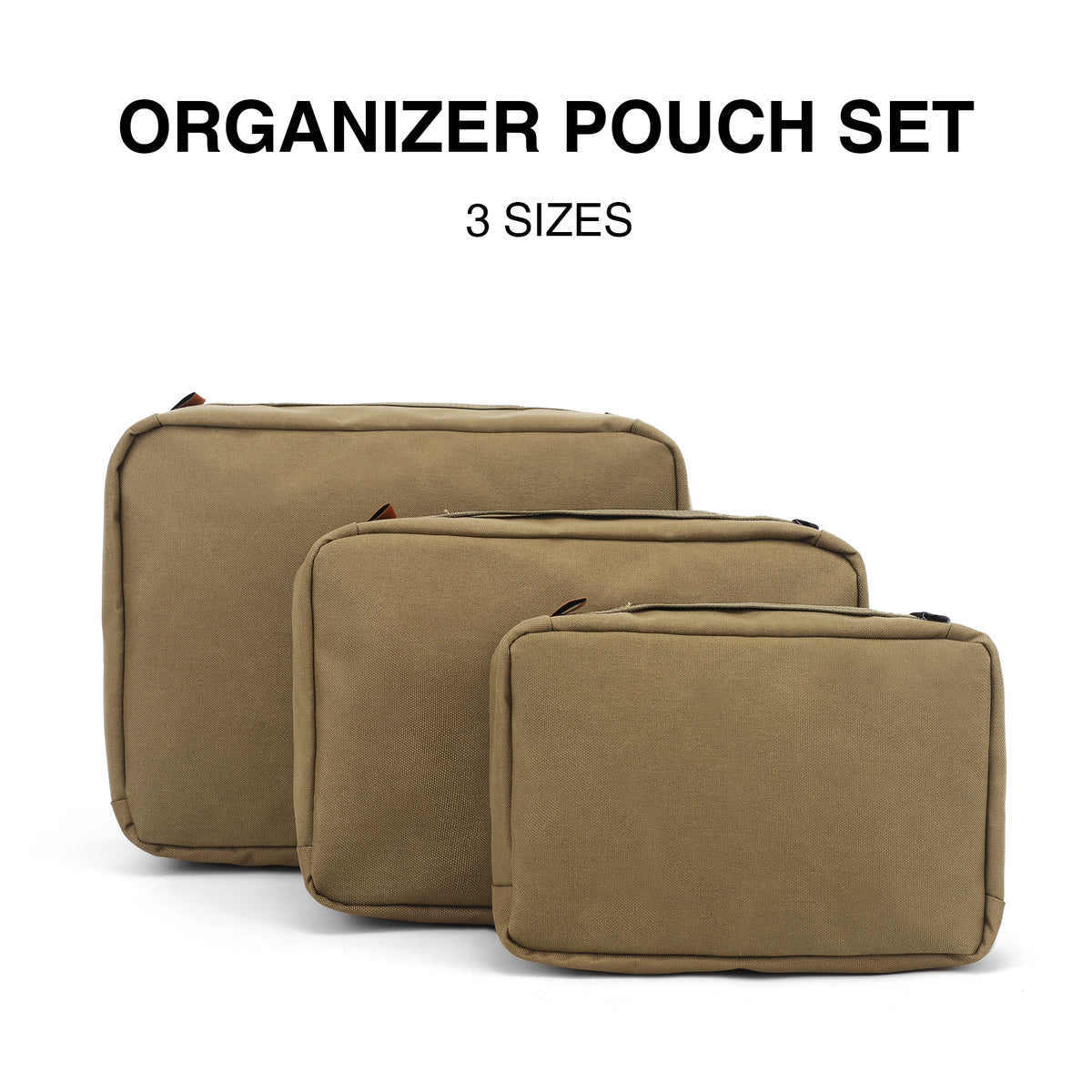 [G0026] 3-Piece 610D Cordura Packing Cube Set