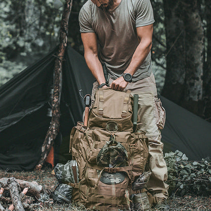[TM6312A] 75L Cordura Internal Frame Backpack