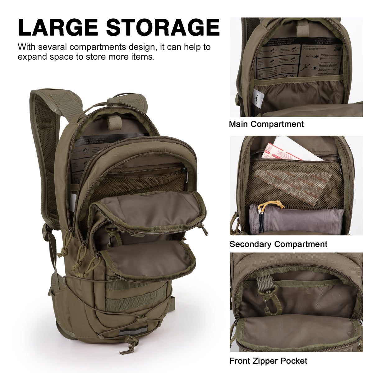 [M50555]10L Tactical Cycling Backpack