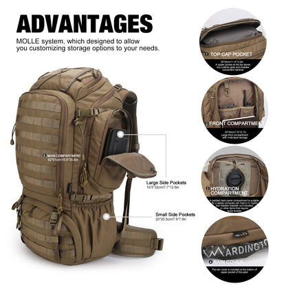 [G0029] 50L Internal Frame Backpack