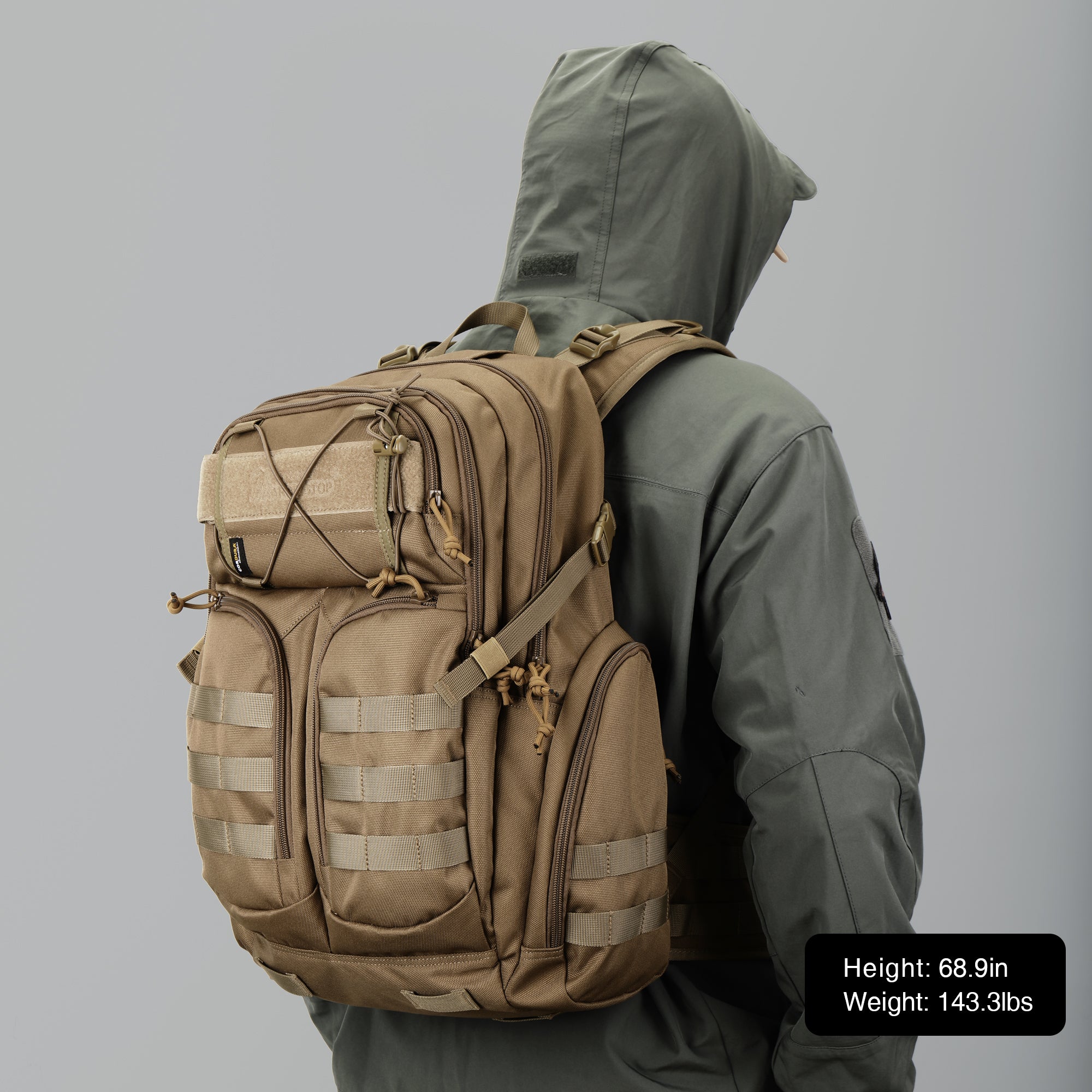 TM6626] Mardingtop 40L Military Tactical Backpack, 915D