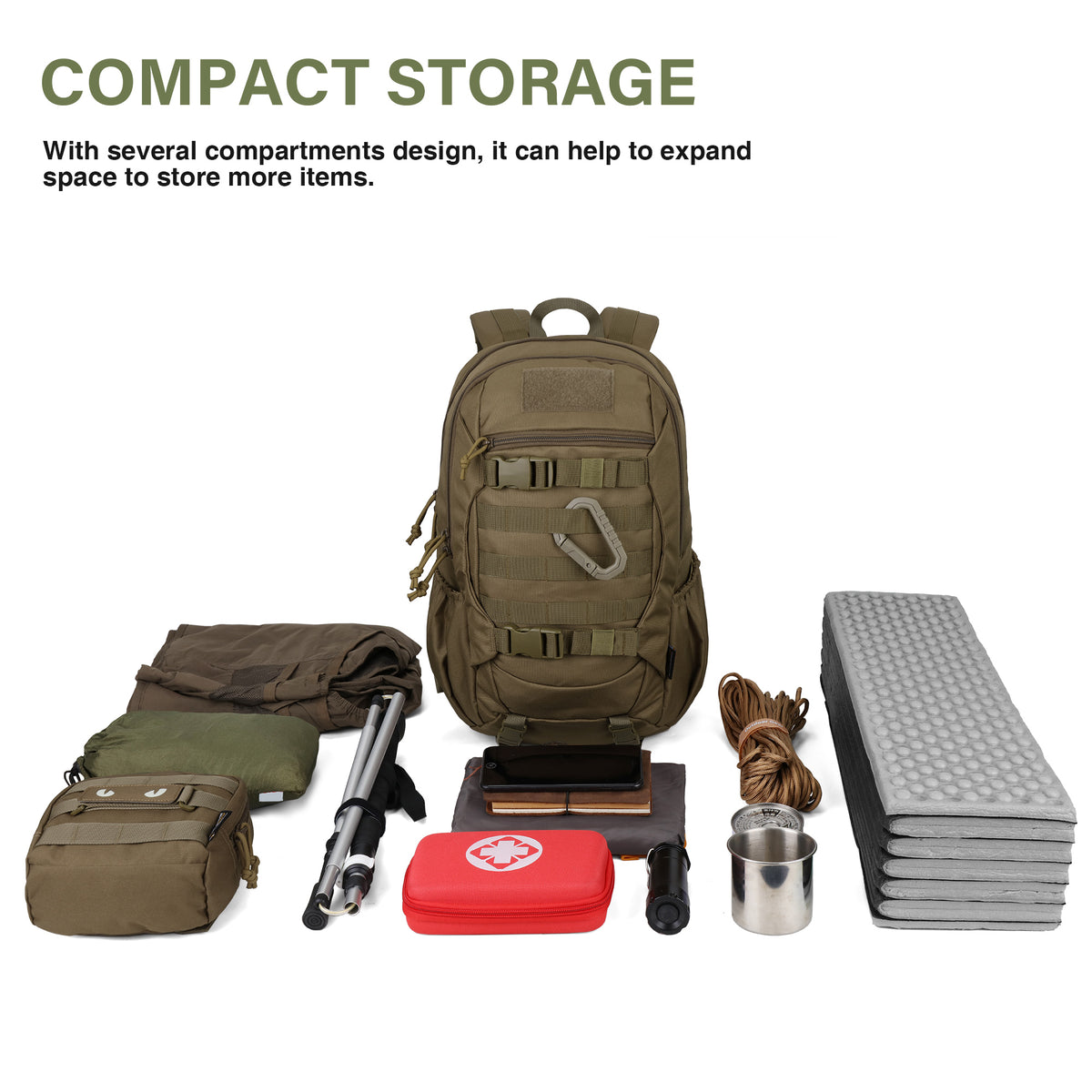 [M50554] 18L Tactical Daypack