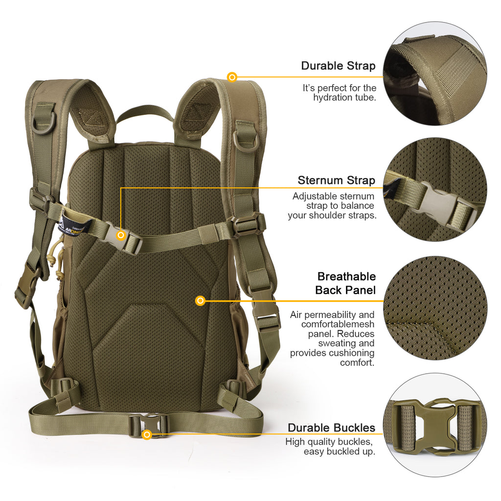 [G0003] 15L Tactical Cycling Backpack