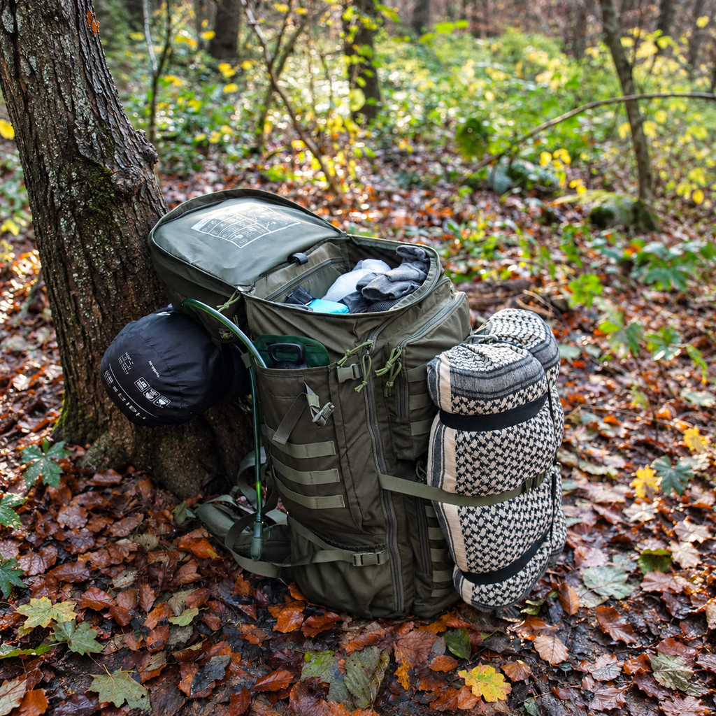 [M6312] 75L Internal Frame Hiking Backpack