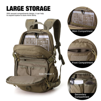 [G0003] 15L Tactical Cycling Backpack