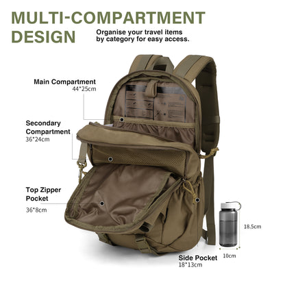 [M50554] 18L Tactical Daypack