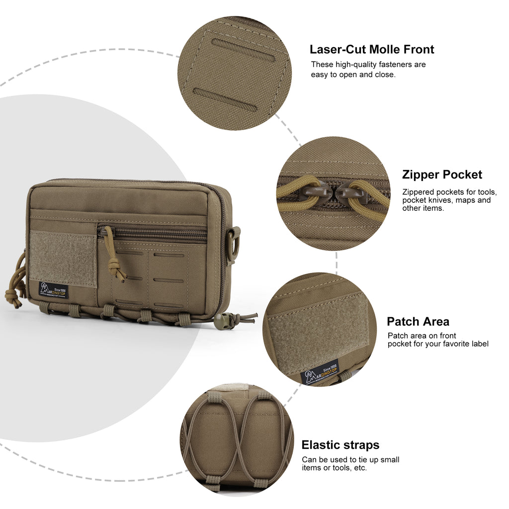 [M50540] 600D/Cordura Tactical MOLLE Utility Pouch