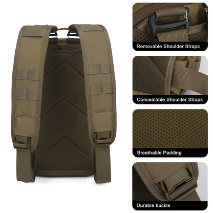 [M50546] 18L Convertible Tactical Backpack