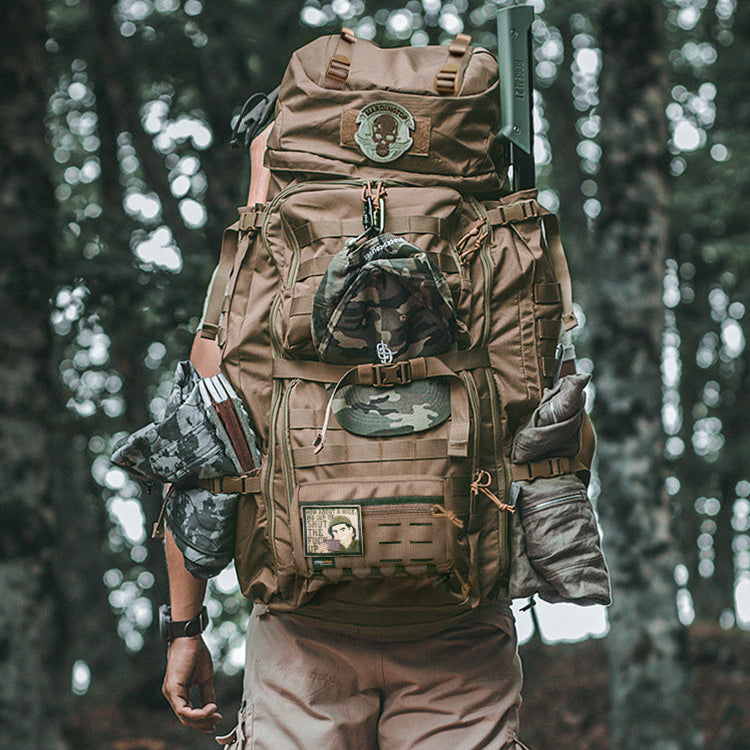 [TM6312A] 75L Cordura Internal Frame Backpack