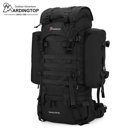 [M403] Mardingtop 65+10L Molle Hiking Internal Frame Backpacks with Rain Cover M403