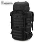 [M6480] Mardingtop 70L Hiking Backpack Internal Frame Backpack Molle Daypack with Rain Cover