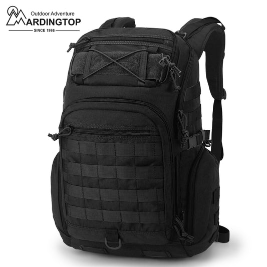 [M6647] Mardingtop 30L Molle Military Backpack, Tactical Backpack for Men, Commuter Backpack for Work Travel