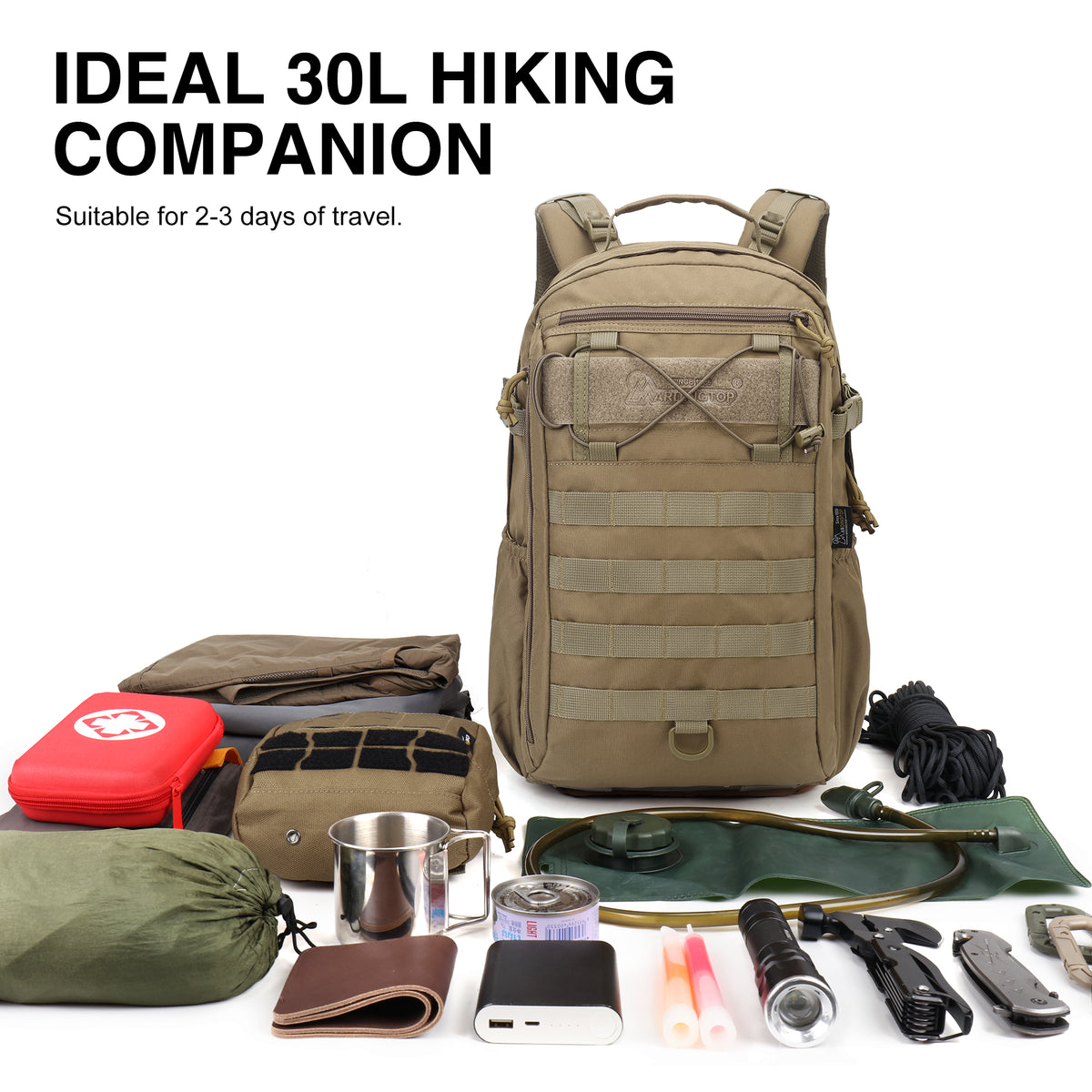 [G0023] 20L/30L Tactical Backpack