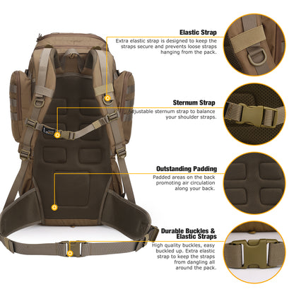 [G0029] 50L Internal Frame Backpack
