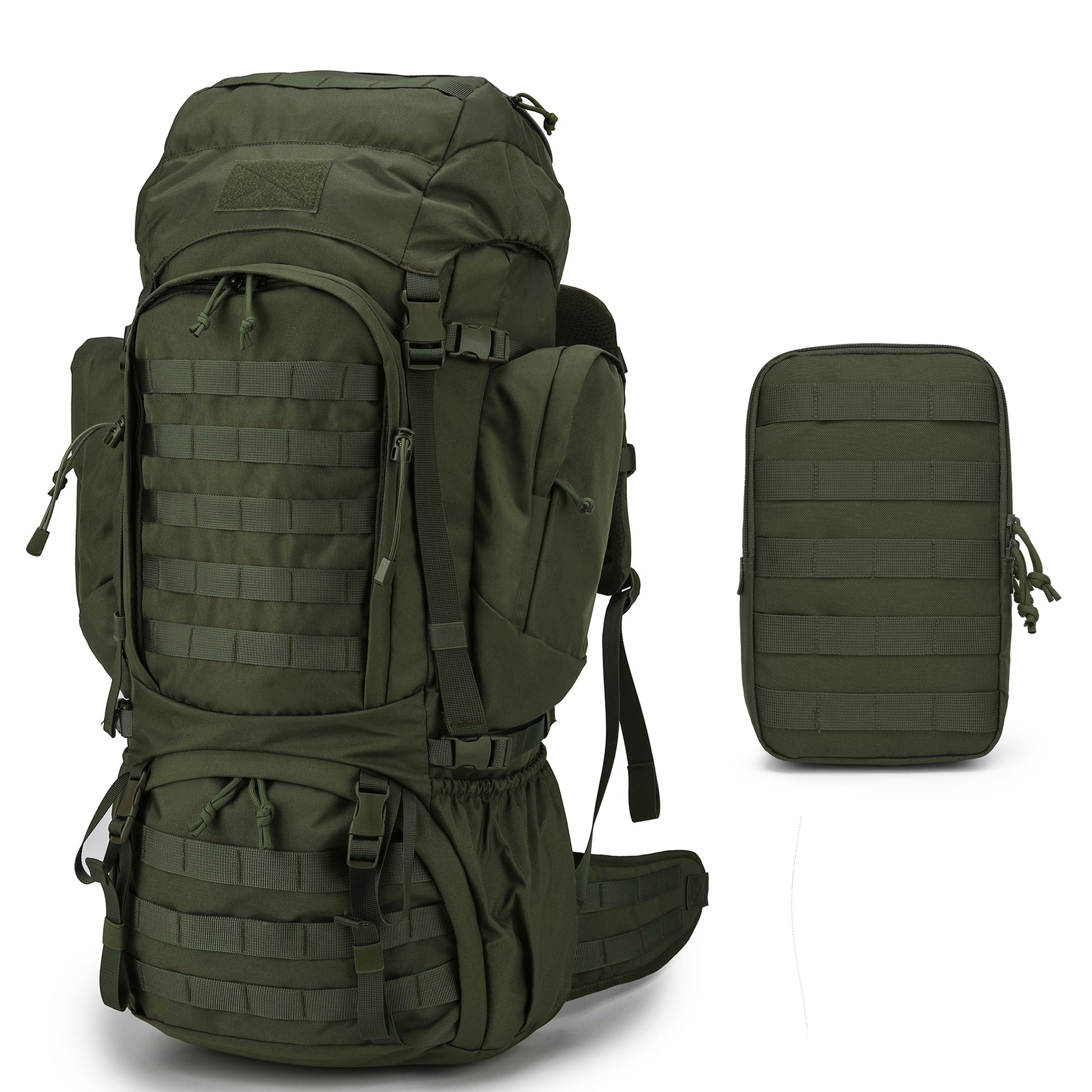 [M6226+M6401] Mardingtop Internal Hikking Backpack & Molle Pouch Set