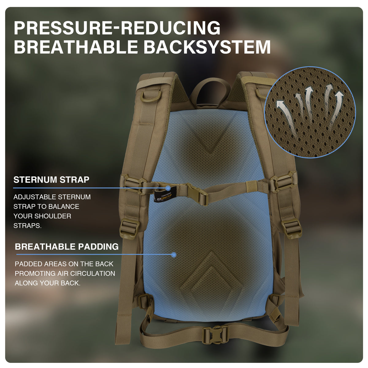 [M50554] 18L Tactical Daypack