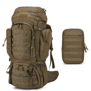 [M6226+M6401] Mardingtop Internal Hikking Backpack & Molle Pouch Set