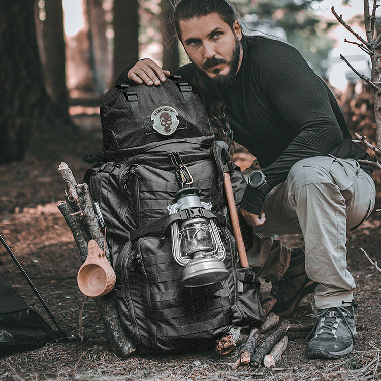 [TM6312A] 75L Cordura Internal Frame Backpack
