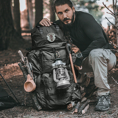 [TM6312A] 75L Cordura Internal Frame Backpack