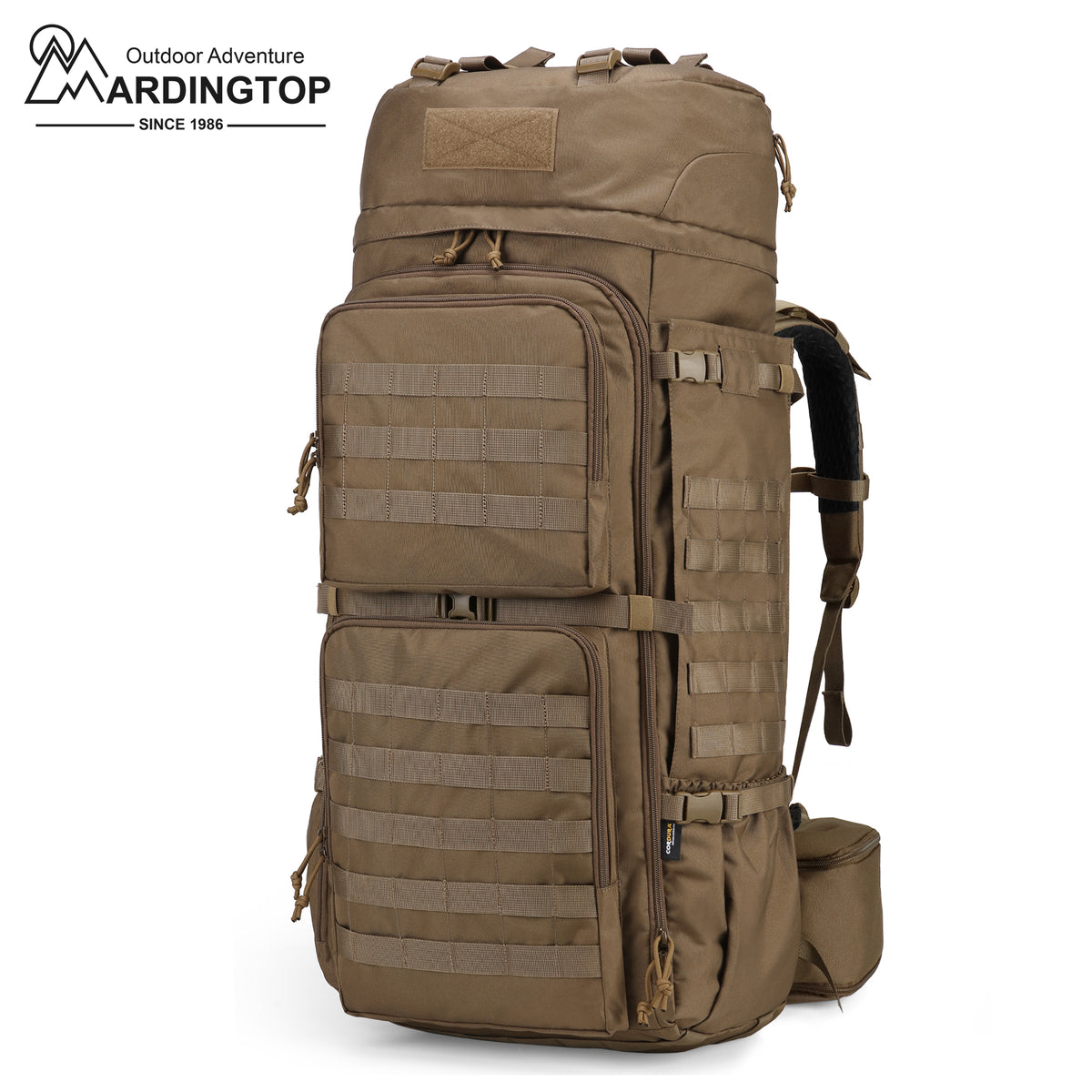 [TM6312A] 75L Cordura Internal Frame Backpack