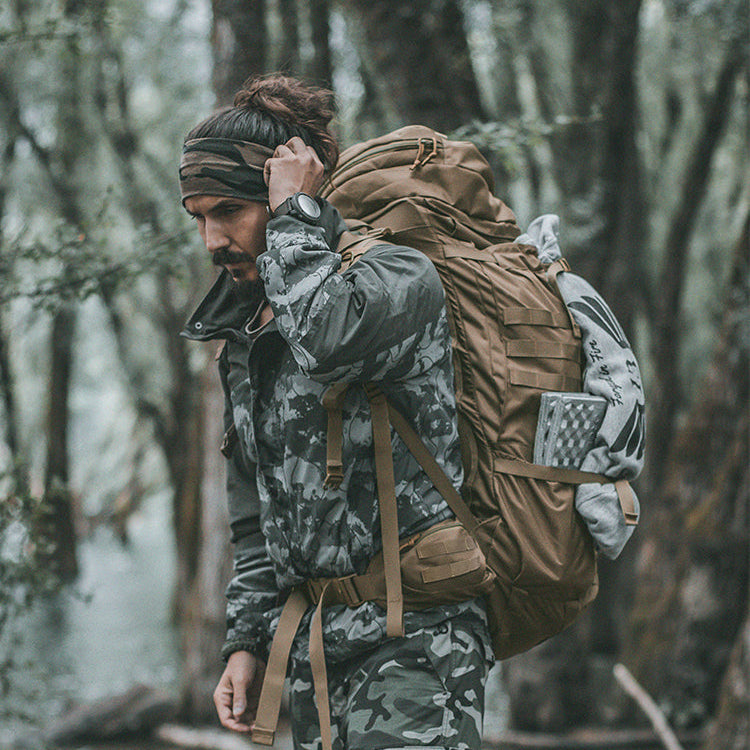 [TM6312A] 75L Cordura Internal Frame Backpack