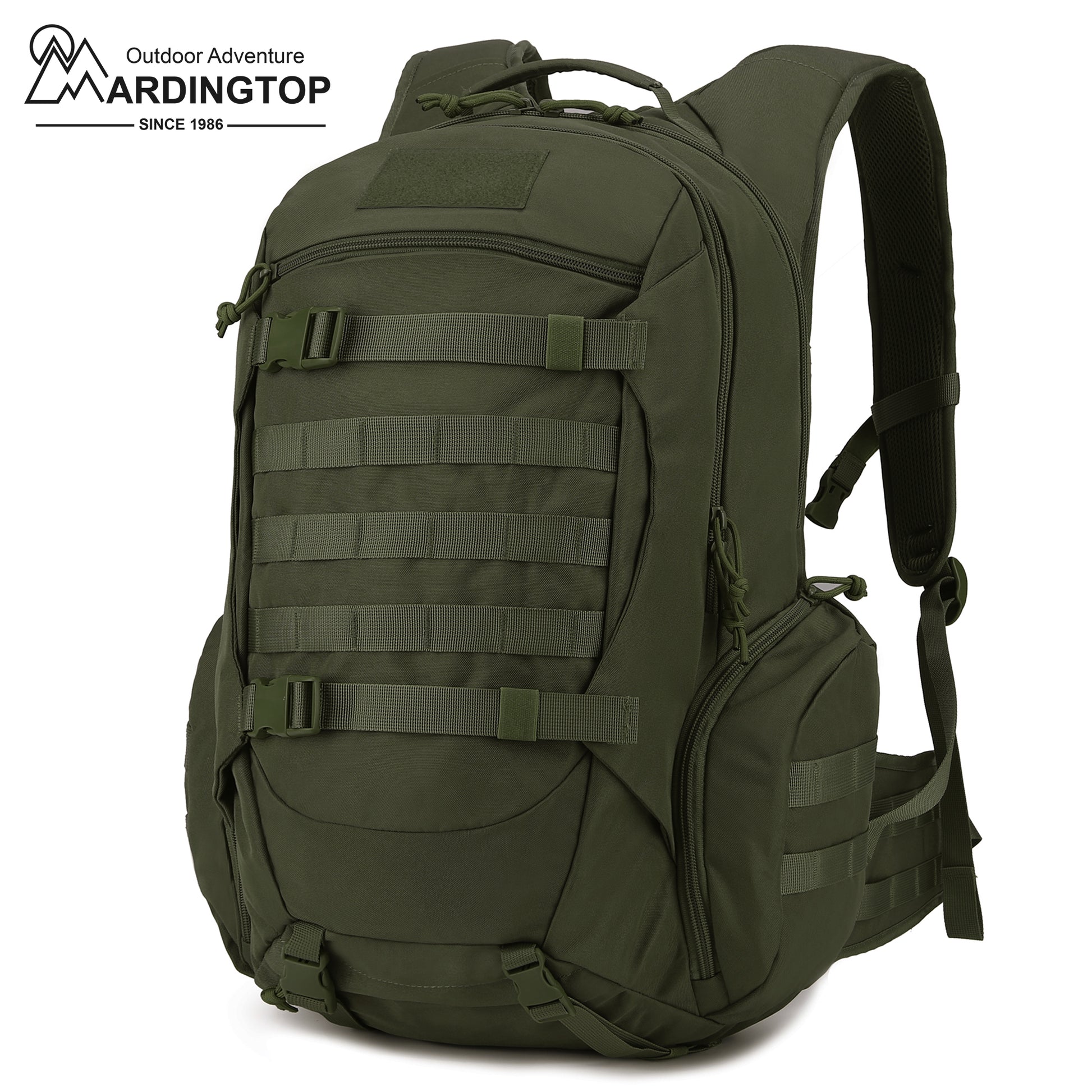 Mardingtop 35L Tactical Backpacks Molle Hiking daypacks for Camping Hiking Military Traveling Motorcycle(With Rain-cover) Mardingtop 35L Tactical Backpacks Molle Hiking daypacks for Camping Hiking Military Traveling Motorcycle(With Rain-cover)