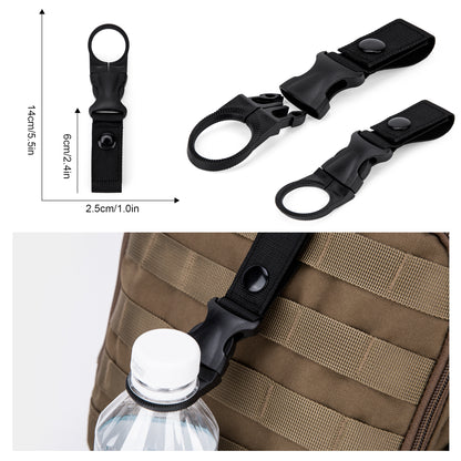 [ZSKJ01] Mardingtop 34 Pieces Tactical Molle Accessories Equipment Clip Strap for Tactical Backpacks