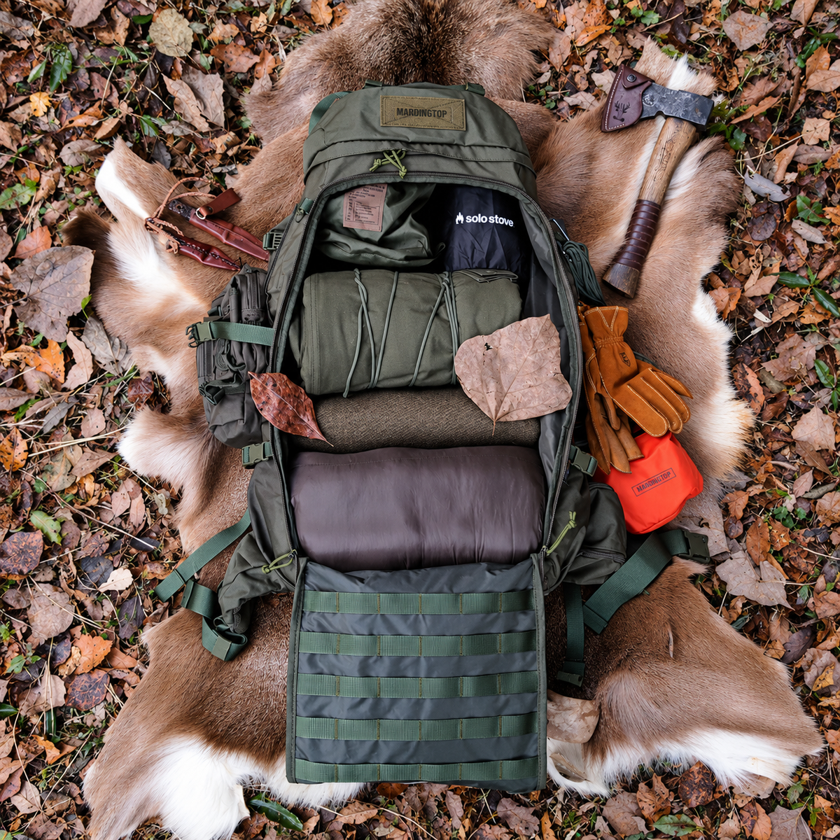 [M6312] 75L Internal Frame Hiking Backpack