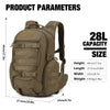 [M6290] Mardingtop 28L Tactical Backpack For Outdoor Adventure