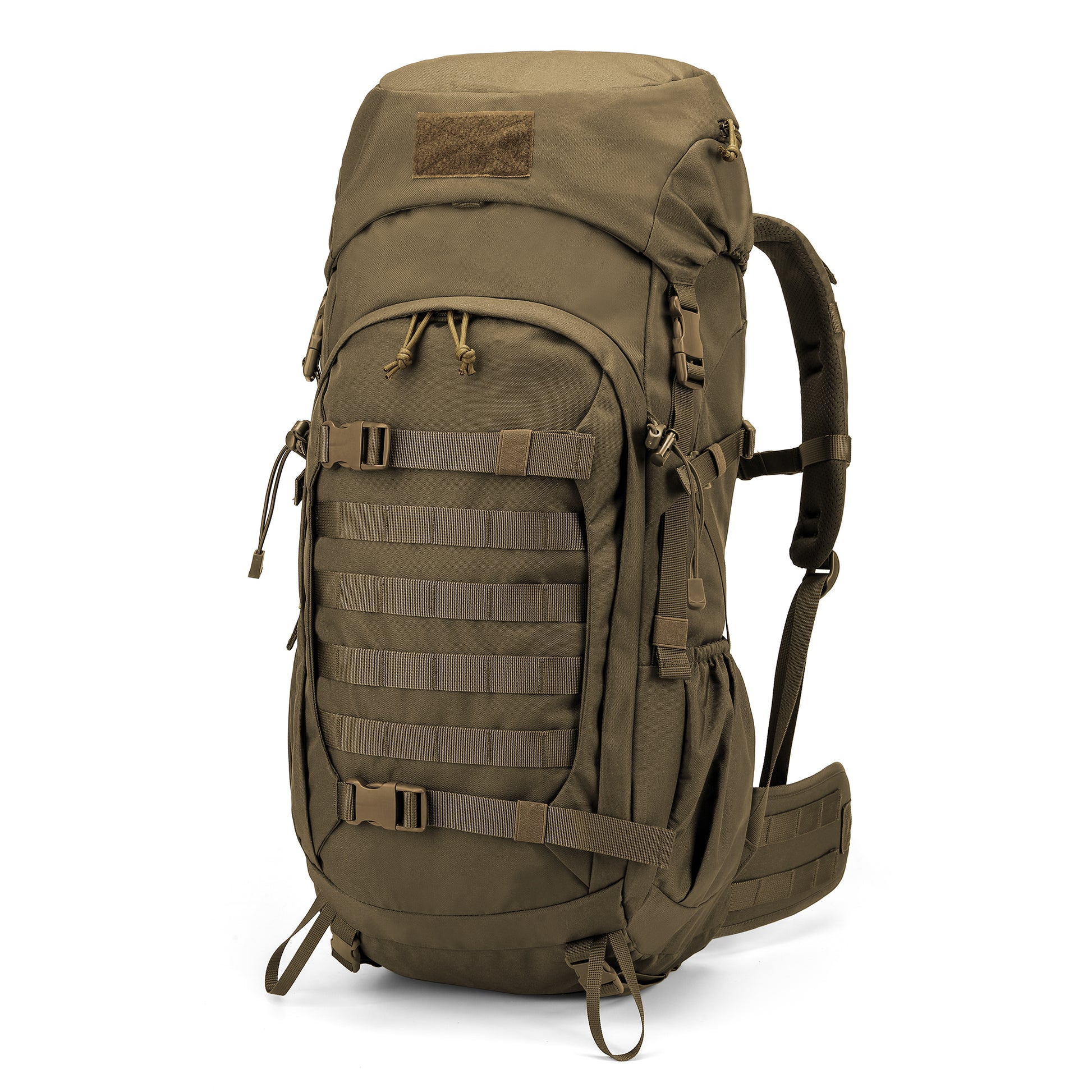 [M5973] Mardingtop 50L Molle Hiking Internal Frame Backpacks with Rain Cover