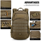[M6539] 25L Tactical Backpack