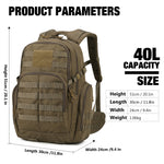 [WT0076] Mardingtop 40L Tactical Backpack