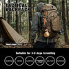 [M5973] Mardingtop 50L Molle Hiking Internal Frame Backpacks with Rain Cover