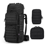 [M6312] Mardingtop 75L Molle Hiking Internal Frame Backpack with Rain Cover