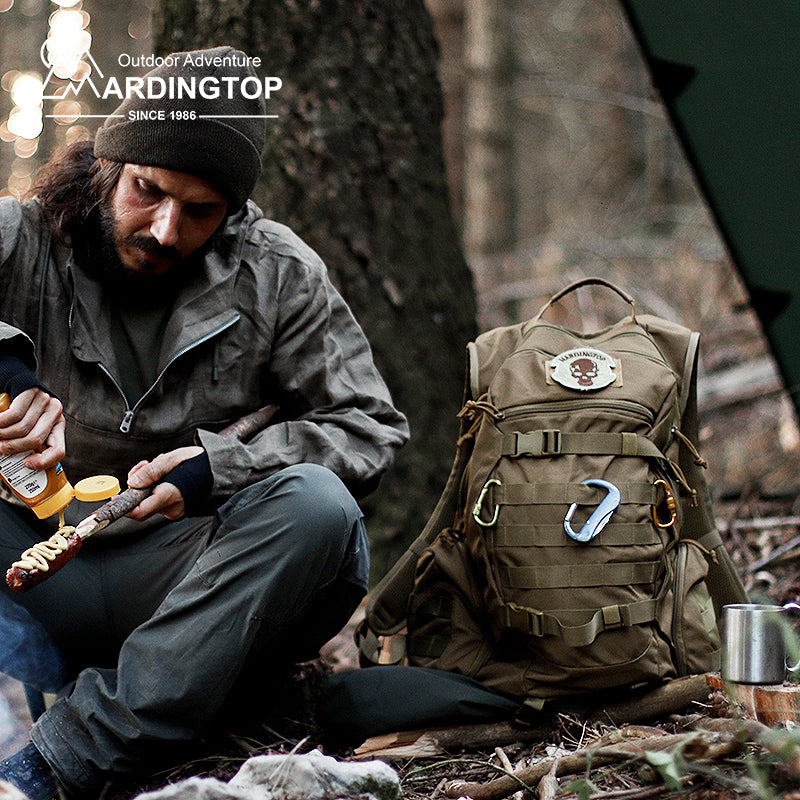 Mardingtop 35L Backpack Men Tactical Hiking Backpacks Outdoor Survival Equipment Trekking Backpacks Travel Backpacks (Black Mardingtop 35L Backpack Men Tactical Hiking Backpacks Outdoor Survival Equipment Trekking Backpacks Travel Backpacks (Black