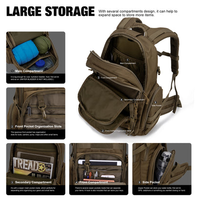 [M6299] Mardingtop 25L Molle Hiking daypacks