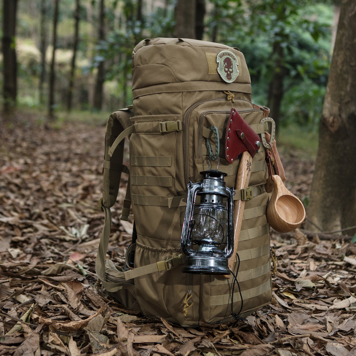 [M6312] 75L Internal Frame Hiking Backpack