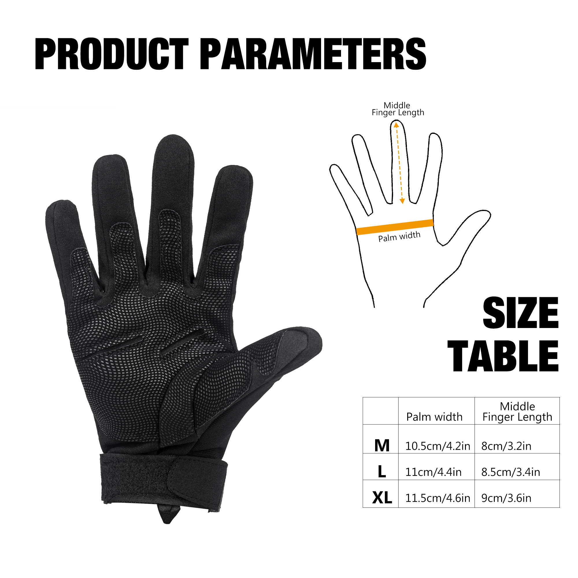 [ZSST02] Mardingtop Tactical Gloves, Full Finger/Fingerless Combat ...