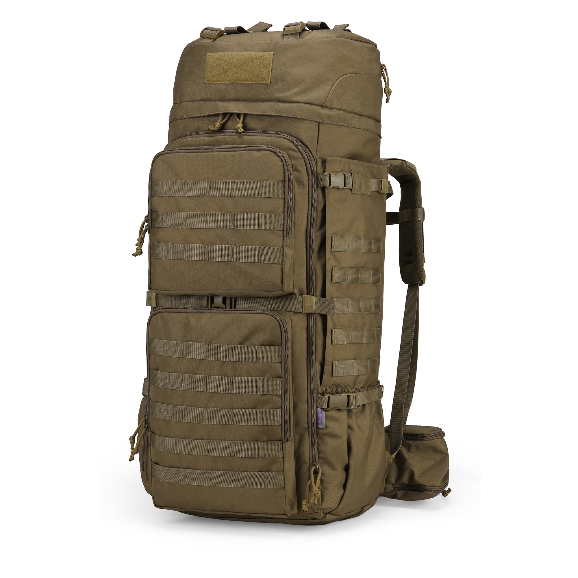 Mardingtop Small Tactical Backpack with Rain Cover, 25L Molle Hiking  Backpack for Backpacking,Cycling and Biking